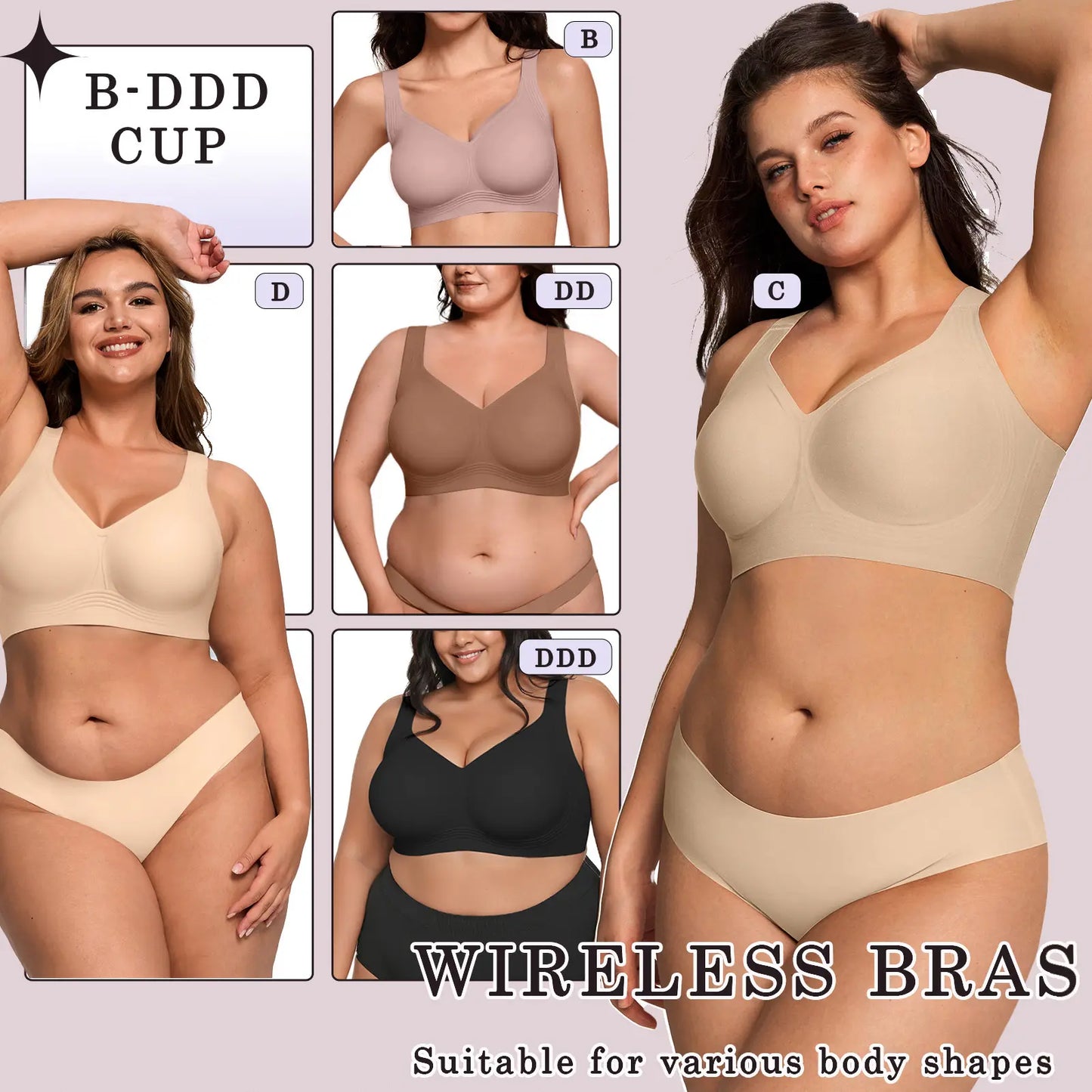 🏆Super firming bra | Women Wirefree Bras👍No more sagging breasts