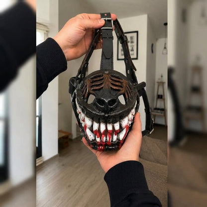 🐺 Halloween Monster Dog Costume Muzzle – Scary Latex Pet Party Accessory