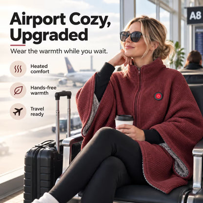 🛋️ Wearable Heated Blanket for Cozy Couch & Desk Comfort 🔥