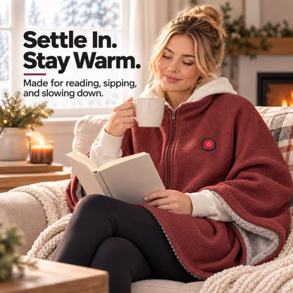 🛋️ Wearable Heated Blanket for Cozy Couch & Desk Comfort 🔥