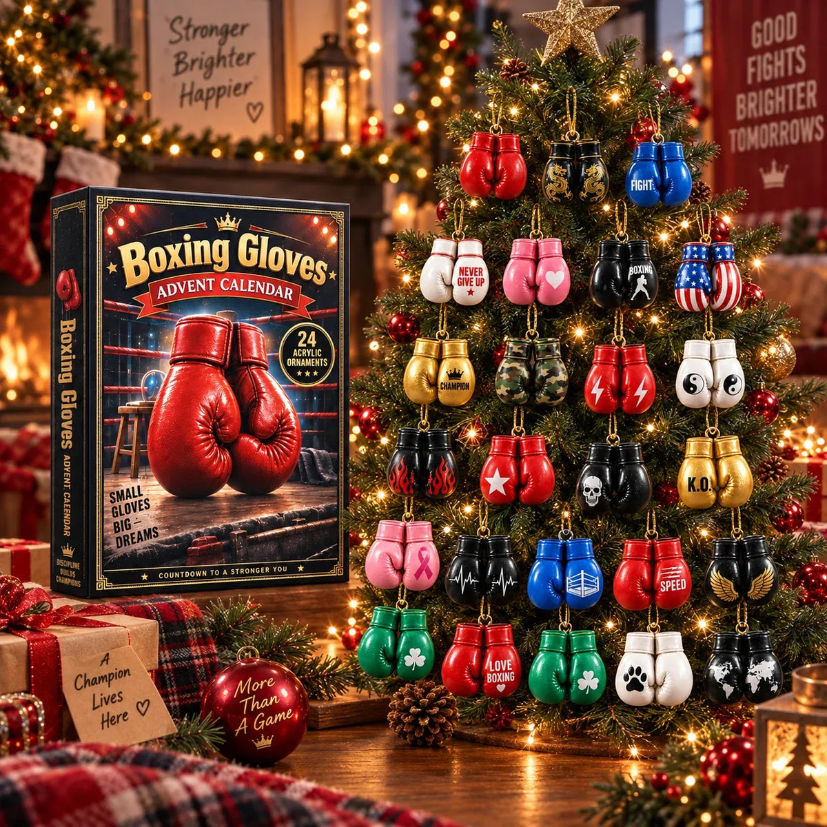 🥊 Boxing Gloves Advent Calendar 2026 | 24 Days of Boxing-Themed Surprises 🎄