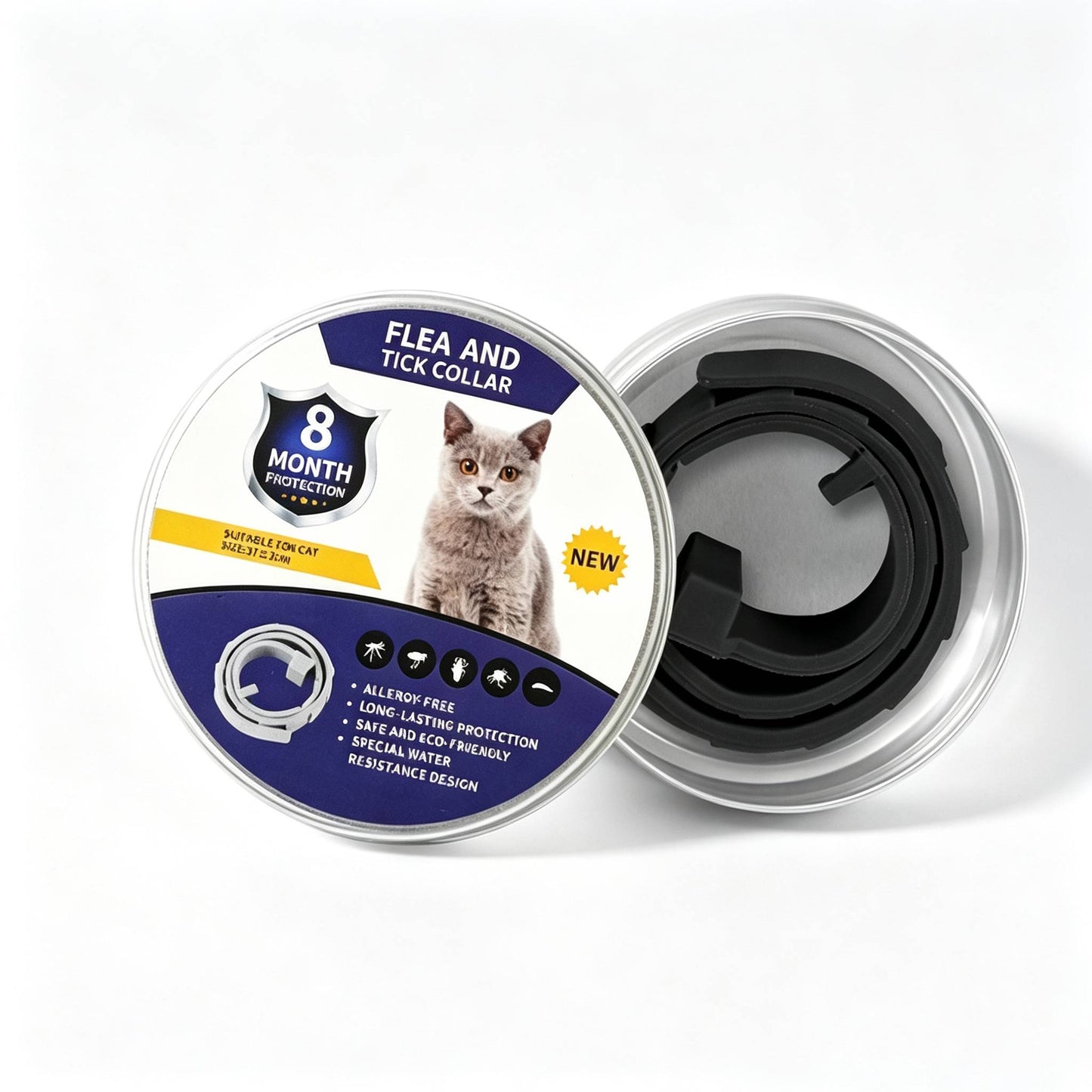 🐾 Fresh Scent Pet Collar – Lightweight Adjustable for Dogs & Cats