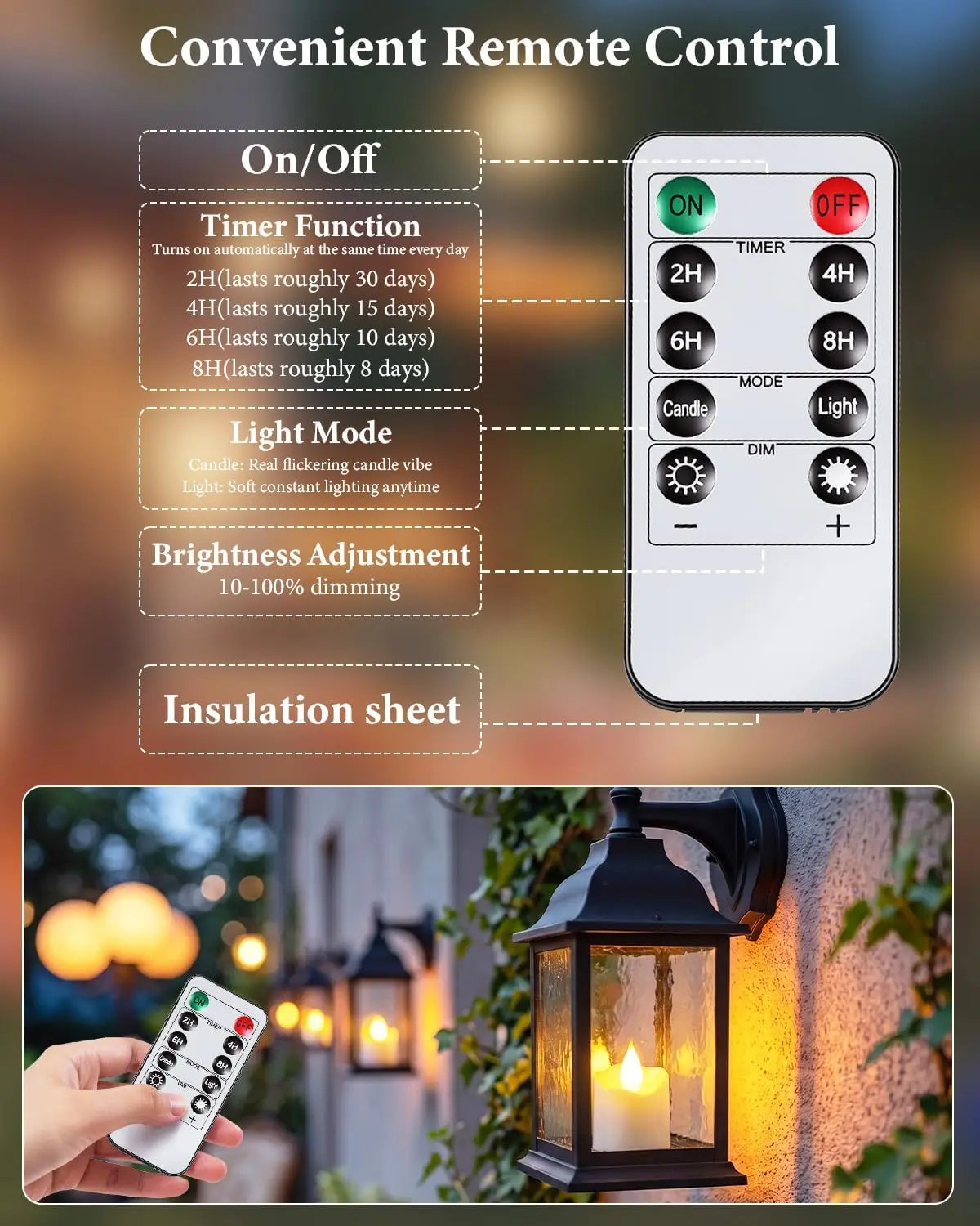 🕯️ Rechargeable Flameless LED Candle Set – Multi-Station Dock & Remote Control ✨