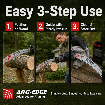 🪚 15-Inch Japanese-Style Heavy Duty Forged Blade Saw CRV Steel Hand Pull Saw 🌳