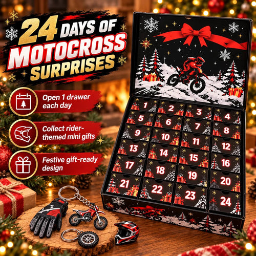 🏍️ MotoRush  24-Day Motocross Advent Calendar – Daily Rider Surprises for Bike Fans