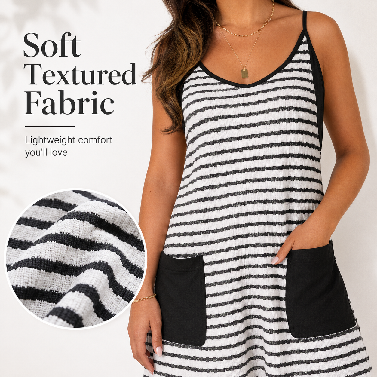 Printed tank top and shorts jumpsuit casual set
