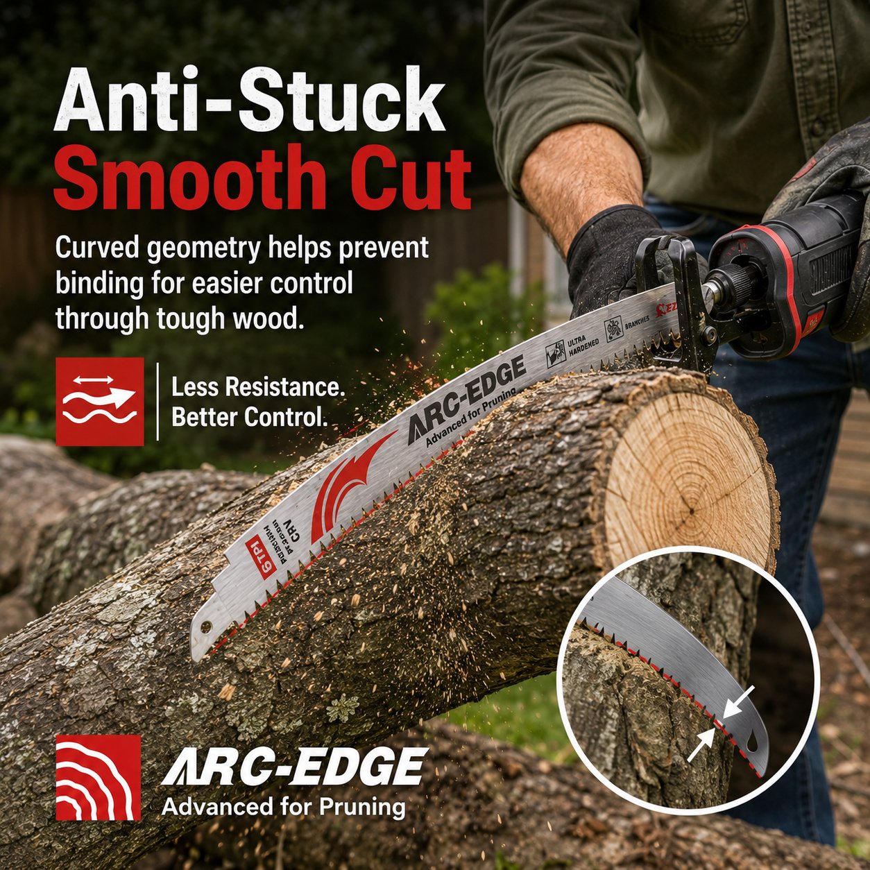 🪚 15-Inch Japanese-Style Heavy Duty Forged Blade Saw CRV Steel Hand Pull Saw 🌳