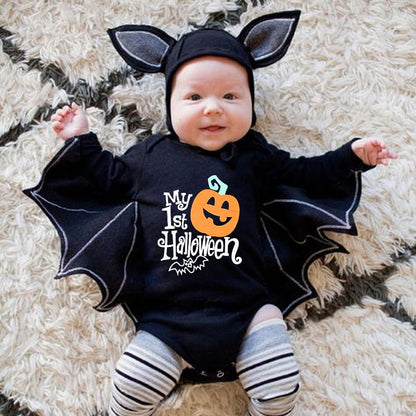 🎃🦇Baby's 1st Halloween Bat Costume Set