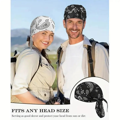🔥Summer Sale 50% OFF! ✨Paisley Cooling Headscarf Cap