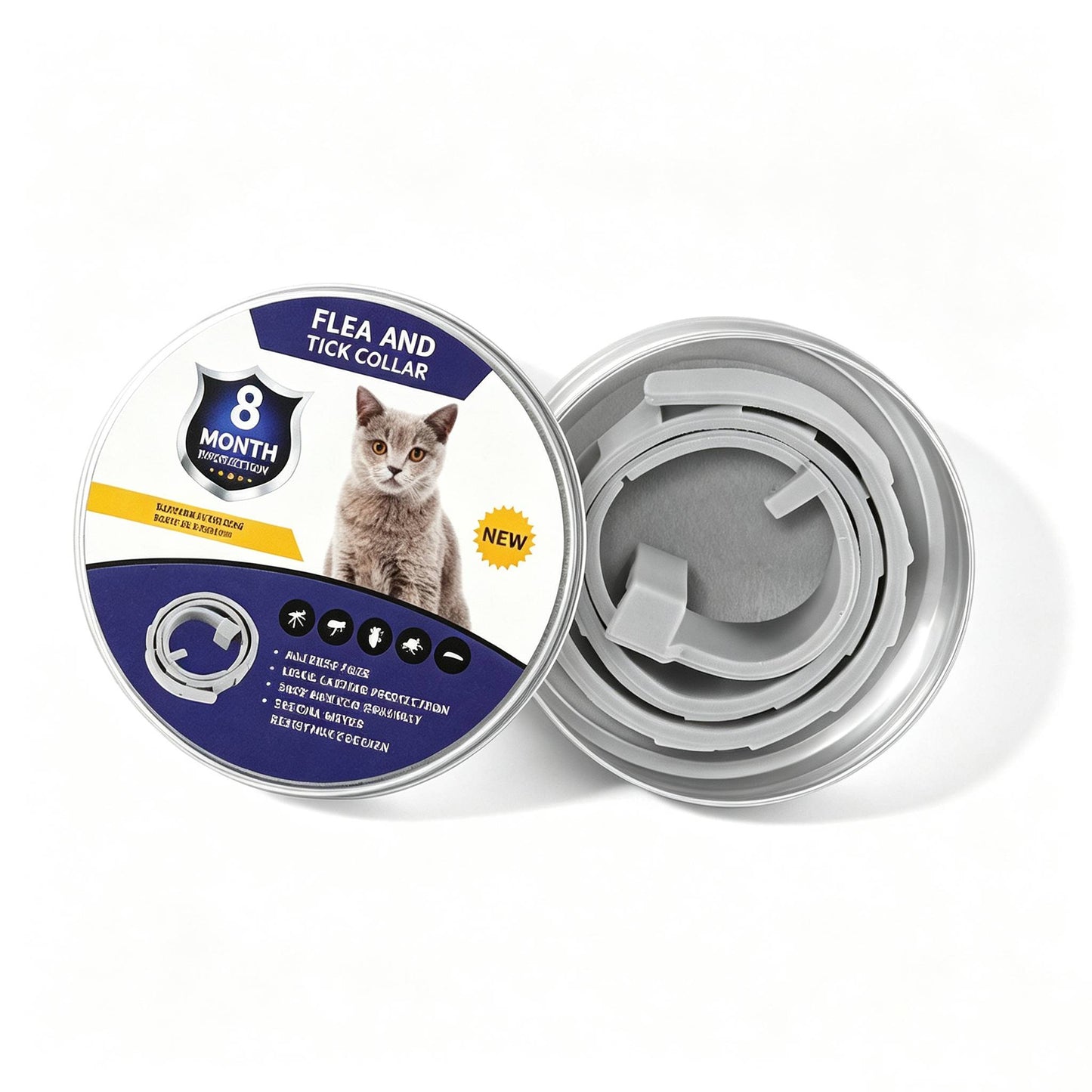 🐾 Fresh Scent Pet Collar – Lightweight Adjustable for Dogs & Cats