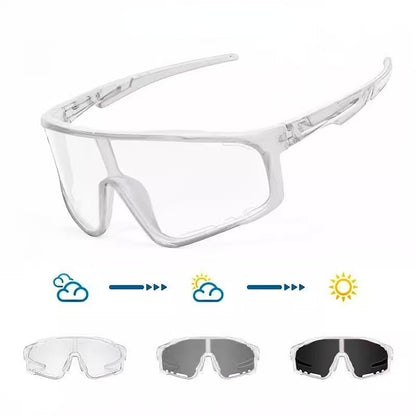 🕶️ Photochromic Sports Sunglasses | Adaptive Tint Outdoor Eyewear