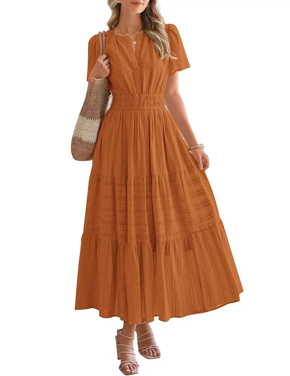 💃FLASH SALE💖 Women’s Flowy Maxi Dress with Pockets