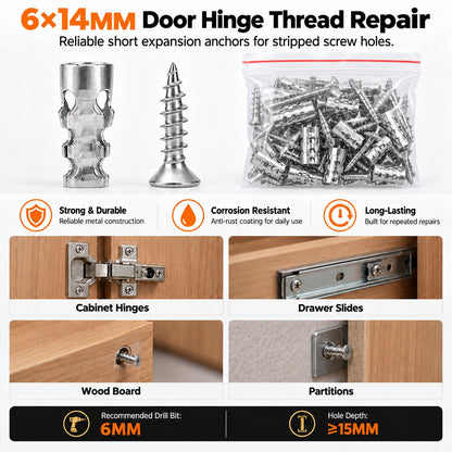 🔥 Last Day 49% OFF🔩 Industrial Short Expansion Screw Repair Kit