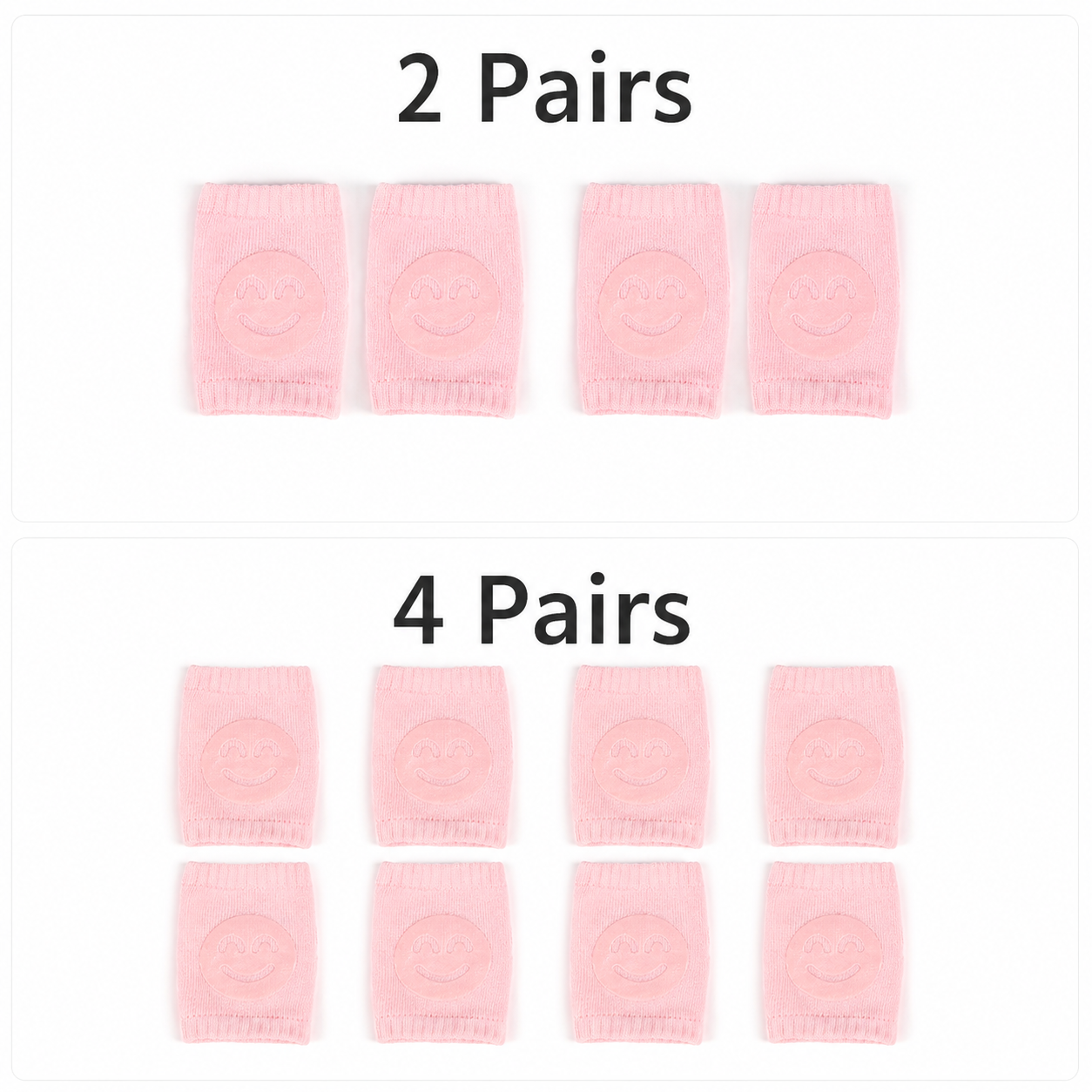 👶 Anti-Slip Baby Crawling Knee Pads – Soft Breathable Knee Protectors for Crawling & First Steps 🛡️