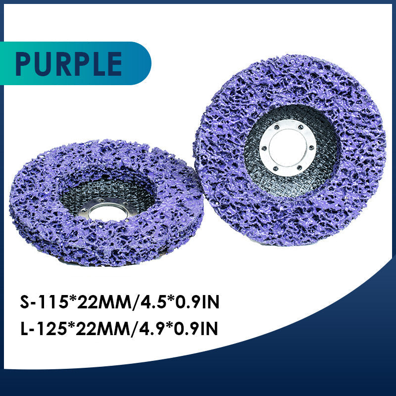 ⚙️ Diamond Polishing Disc – 2PCS Angle Grinder Rust & Paint Removal Wheel