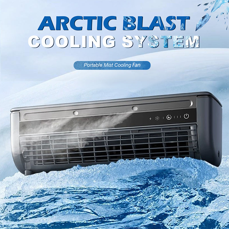 ❄️ Portable Wall-Mounted Mini Air Conditioner & Mist Cooler Fan 🌬️