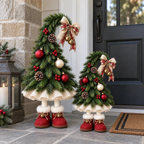 ✨Whimsical Christmas Elf Tree Decor—A Charming Tree🎄