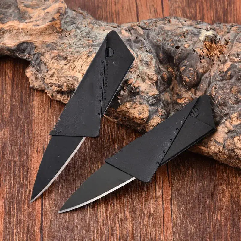 🔥Multipurpose Folding Card Tool – Ultra-Slim Stainless Steel Outdoor Utility Tool