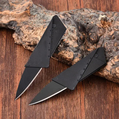 🔥Multipurpose Folding Card Tool – Ultra-Slim Stainless Steel Outdoor Utility Tool