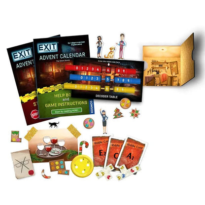 🎄 EXIT The Game 24-Day Christmas Workshop Escape Room Advent Calendar 🔐