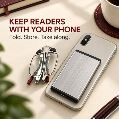 👓 Pocket-Sized Reading Glasses – Foldable, Compact & Easy to Carry
