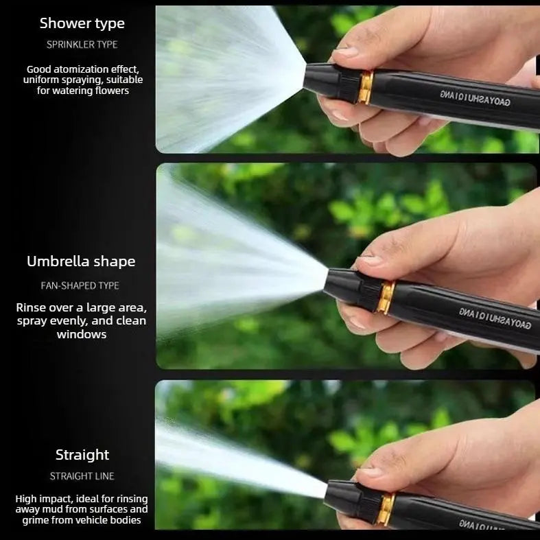 Home high-pressure car wash water gun