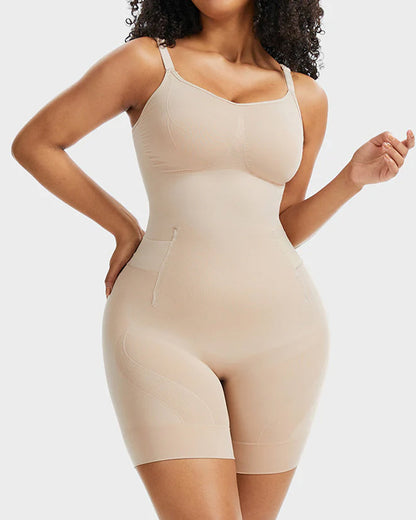 💥 55% OFF Last Day ✨ Seamless Sculpting Bodysuit | Easy-Off Tummy Control