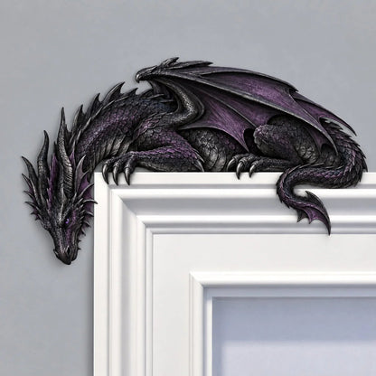 ⏳ Last Day 50% OFF 🔥 Sleeping Dragon Door Topper 🐉