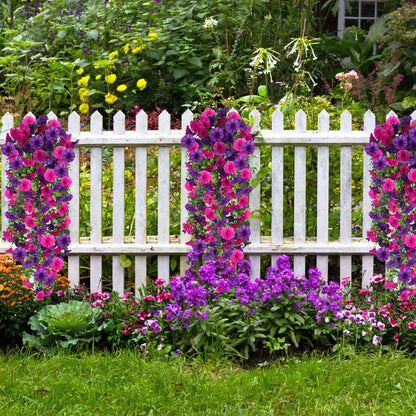 💐Artificial Flower 🌸Faux Flower🏡Decorative Flower for Home Garden, Porch, Window Box, Yard and Seasonal Celebrations