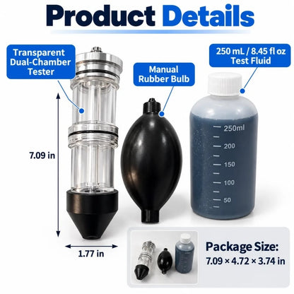 🚗🧪 Combustion Leak Tester — Quickly Detect Exhaust Gas Leaks in Your Cooling System!