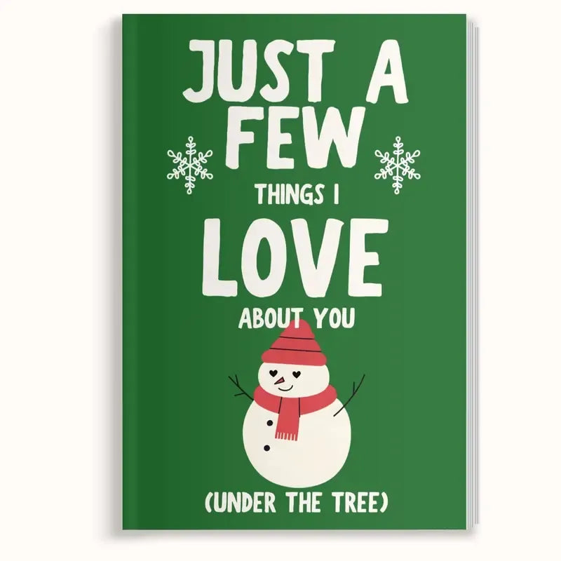 🎄❤️Just A Few Things I Love About You (Under The Tree) - Hardcover📚