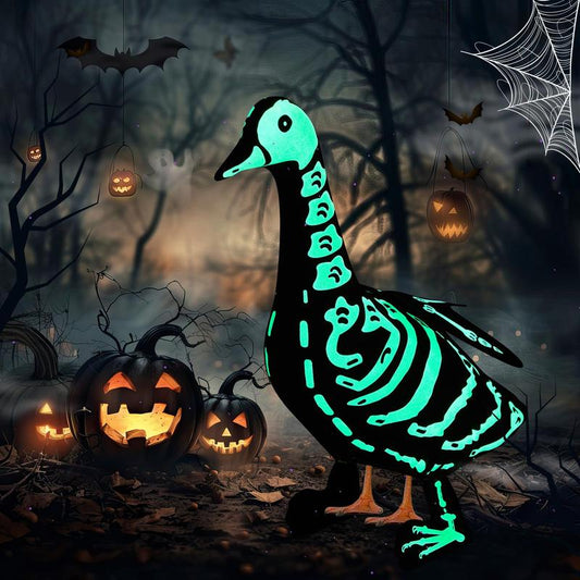 🎃🦆 The Coolest Porch Goose On The Block This Halloween!