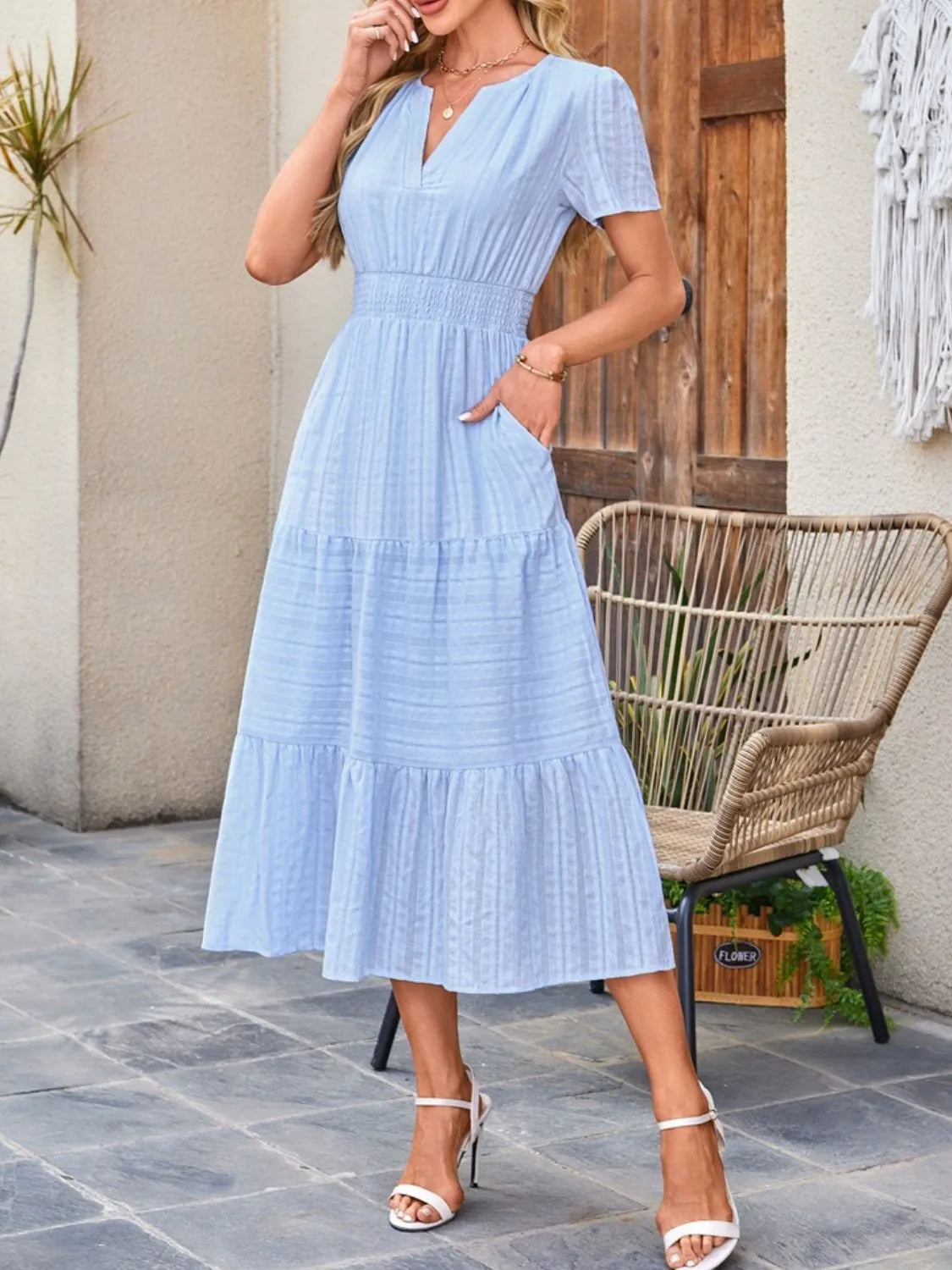 ✨LIMITED SALE 50% OFF💃 Summer Casual Maxi Dress with Pockets