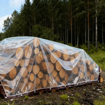 🌧️ 50% OFF Clear Waterproof Tarp – Heavy Duty Outdoor Weather Protection Cover