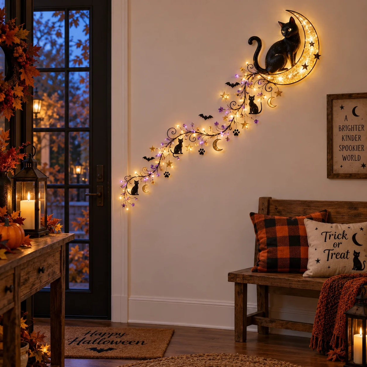 💯🎁🎃 Halloween Magic Trail Wall Light Collection