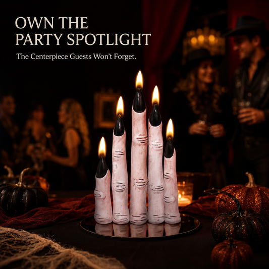 Halloween Decorative Scary Finger Candles