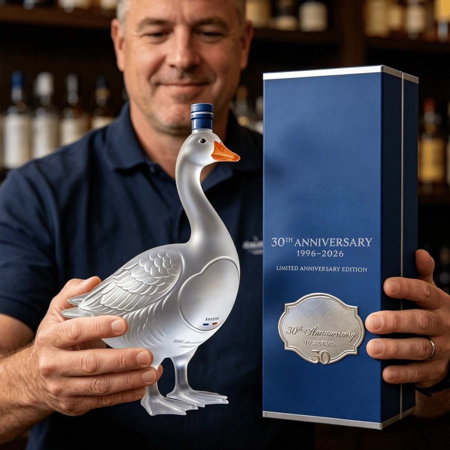Goose 30th Anniversary Vodka Goose Bottle-Limited Edition