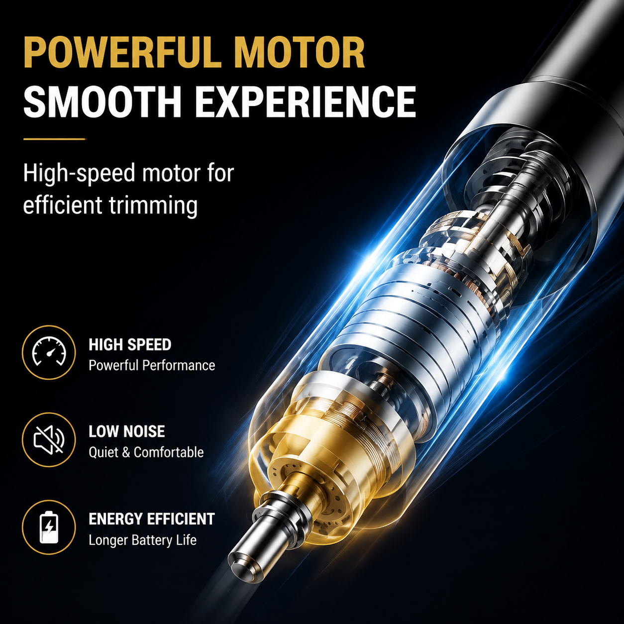 New Retractable Trimmer for Men: Body Hair and Nose Hair Trimmer, Electric Shaver, and Hair Clipper