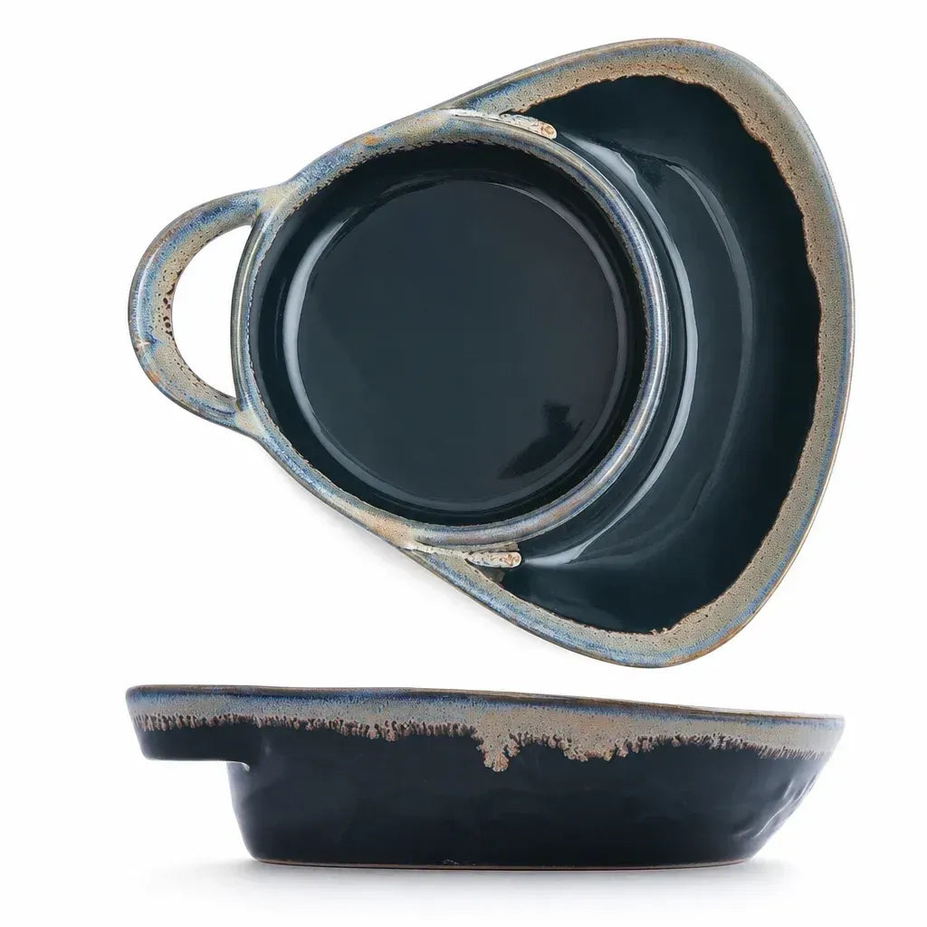 🍲 49% OFF Ceramic Soup & Toasty Bowl – Rustic Reactive Glaze Design ✨