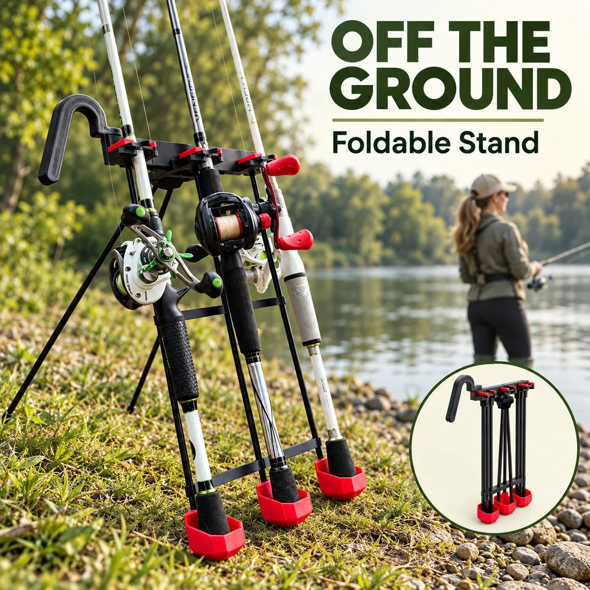 🎣Adjustable Fishing Rod Holder