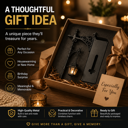 Vintage LED Library Lantern 📚 Cozy Bookshelf Light & Gift For Book Lovers