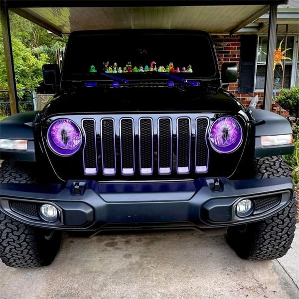 🔥 Last Day 55% OFF – Beast Eyes Headlight Decals (1 Pair)