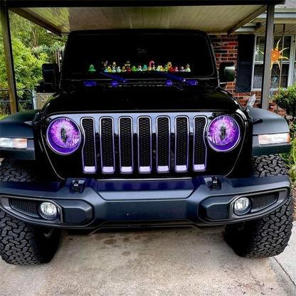 🔥 Last Day 55% OFF – Beast Eyes Headlight Decals (1 Pair)