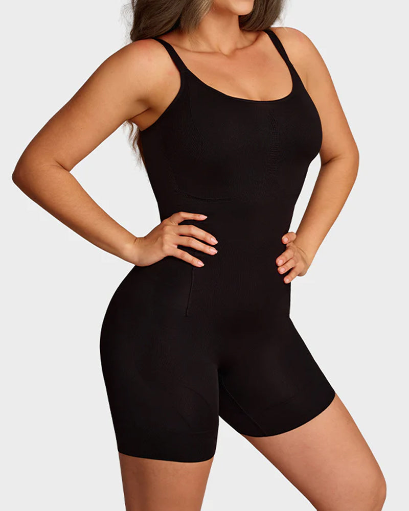 💥 55% OFF Last Day ✨ Seamless Sculpting Bodysuit | Easy-Off Tummy Control