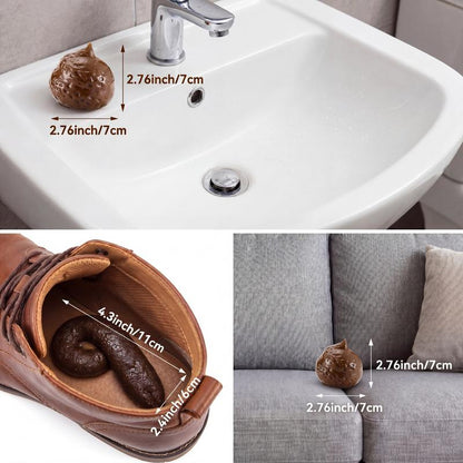 🤣 7PCS Fake Poop Prank Kit 💩 Prepare for Some Screams!