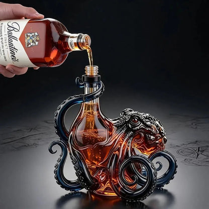🎁 The  Rum Edition 3D Octopus Bottle 🐙🥃