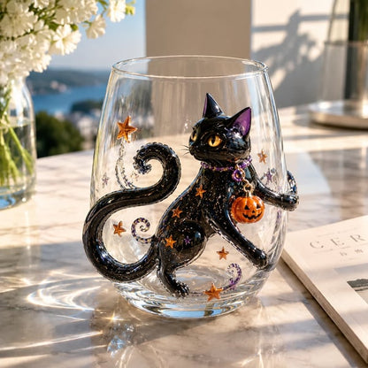 🎃 3D Halloween Glassware Set – Spooky Sips & Party Vibes