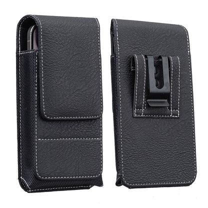 🏆 Last Day Special Price ! 🔥Waist Belt Cell Phone Pouch 📱 Multi-Pocket Leather Holster with Card Holder