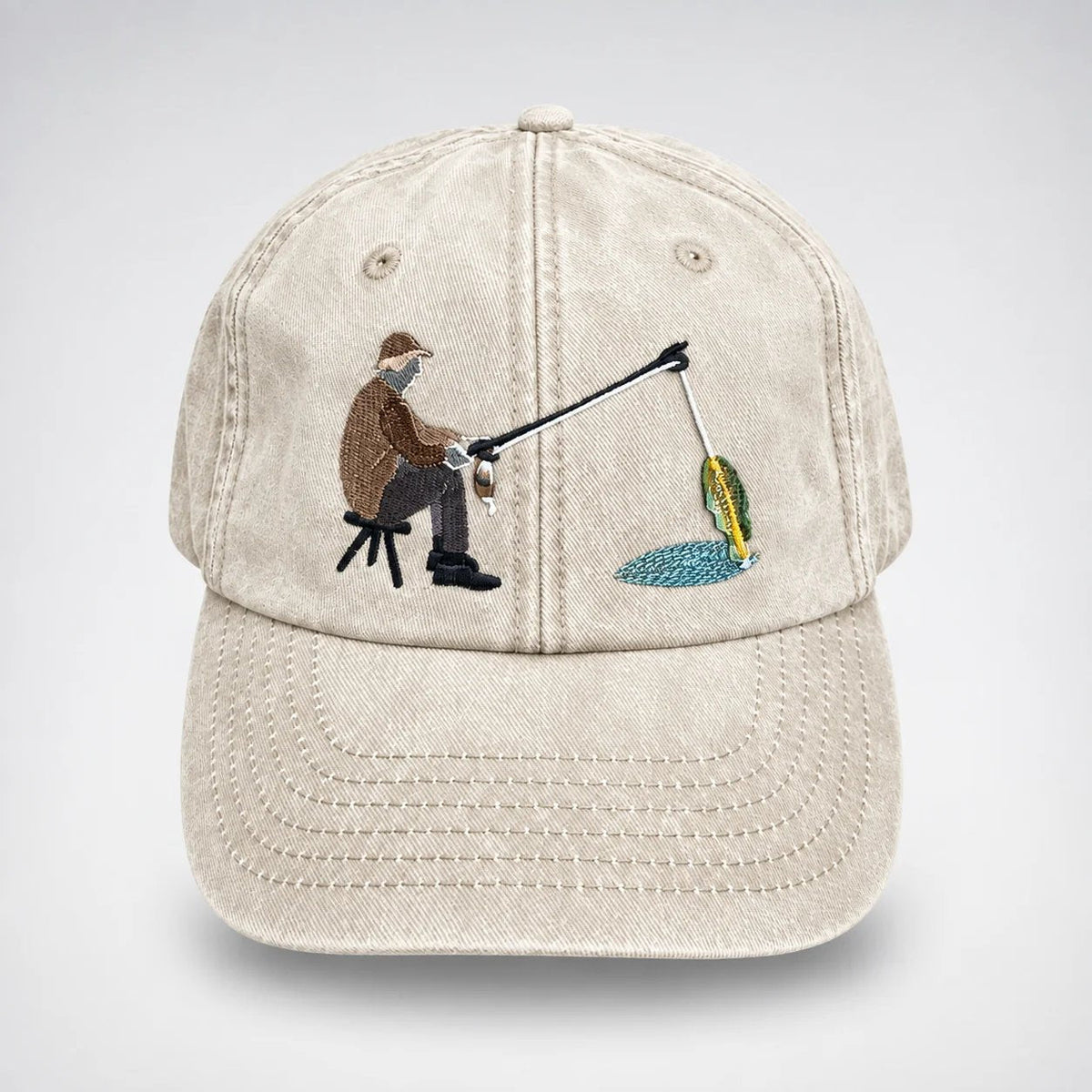 🔥LAST DAY 50% OFF - 🎣🧢 Catch of the Day Interactive Fishing Cap