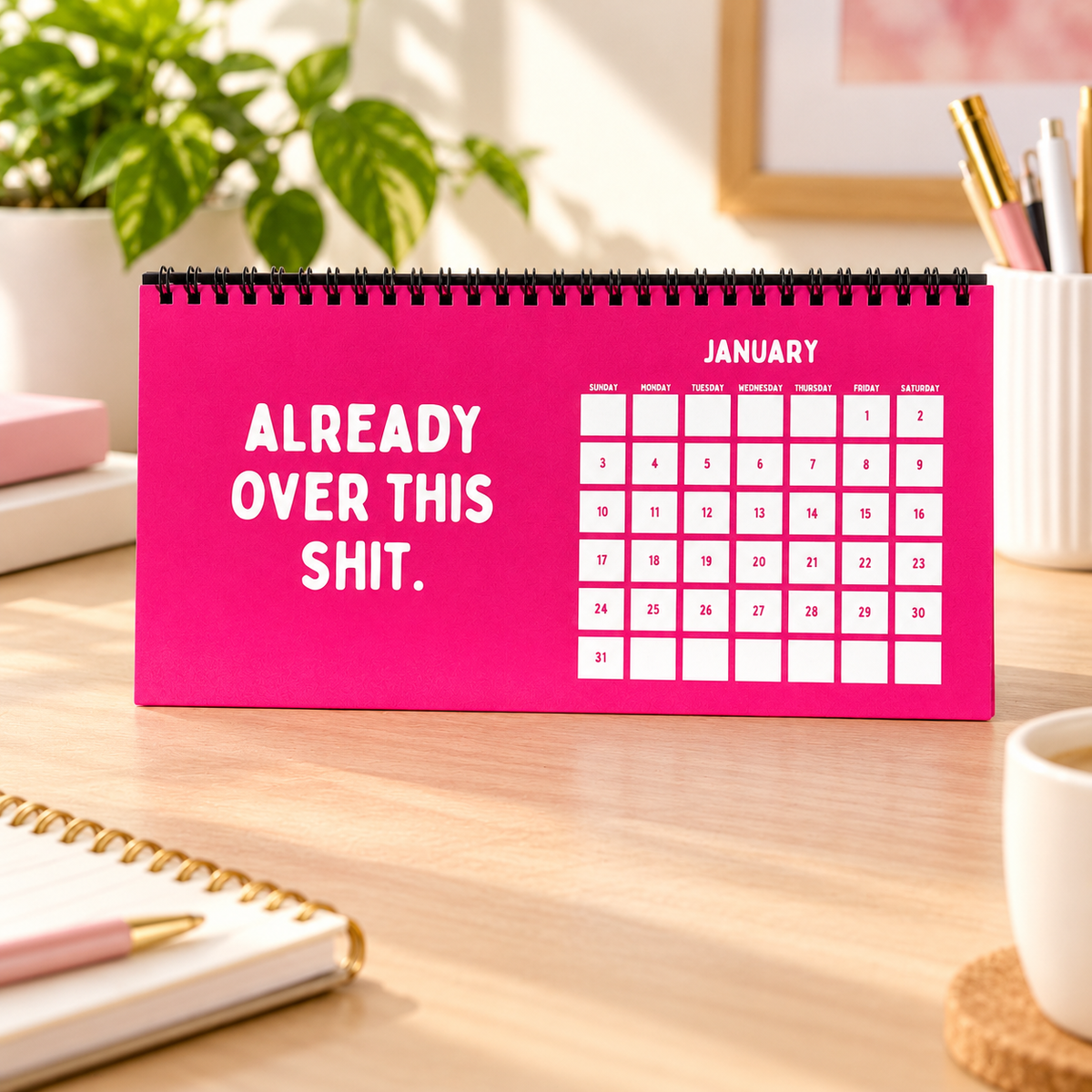 📅2027 Things I Want to Say at Work But I Can’t Calendar – Hilarious Office Humor Gift😂